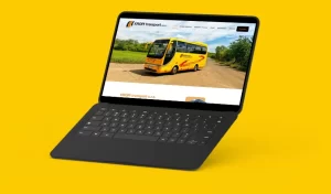 Tvorba webových stránek pro autobusovou dopravu Kropitransport web pro desktop